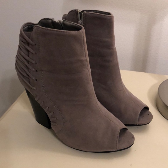 Gray Booties - Picture 1 of 5